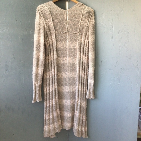 Free People Free Spirit Cardigan Duster Sweater Size - Picture 2 of 9